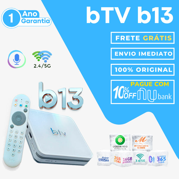 BTV B13, Original, Testado E Configurado